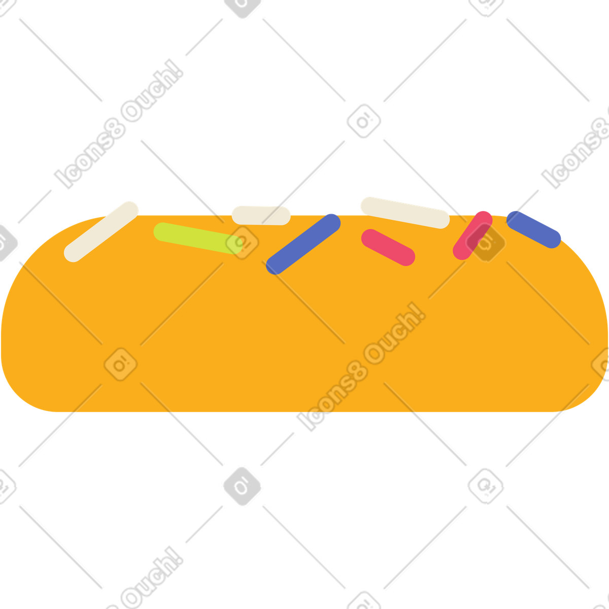 Ilustração de Doces em no estilo Juicy para baixar em PNG, SVG