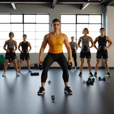 Kettlebell deadlift