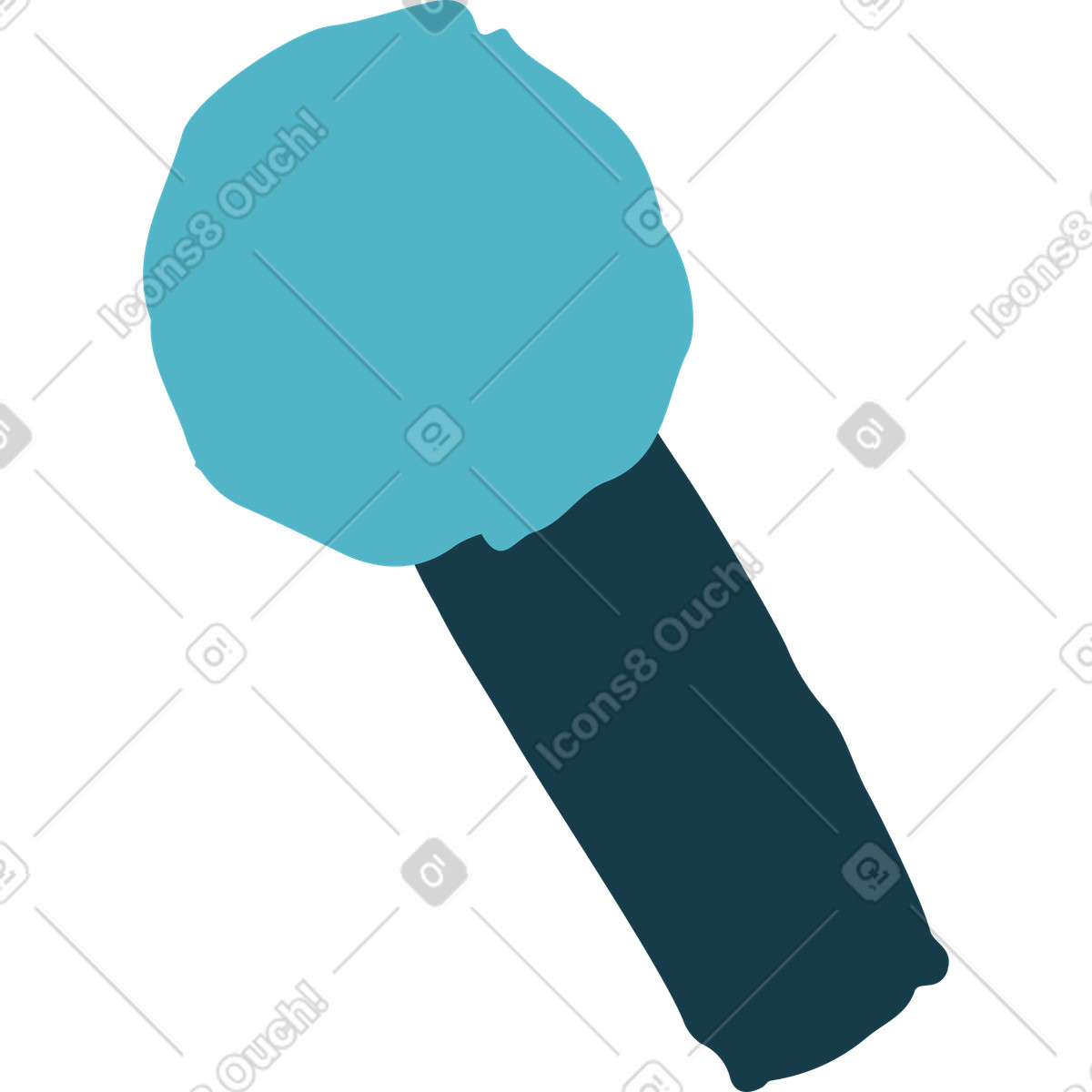 Flamenco スタイルの マイクロフォン のイラストをPNG、SVG形式でダウンロード