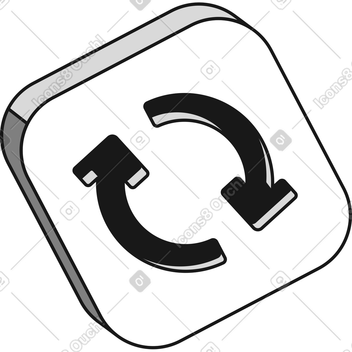 Иллюстрация Update в стиле Futuristic — скачать в форматах PNG, SVG