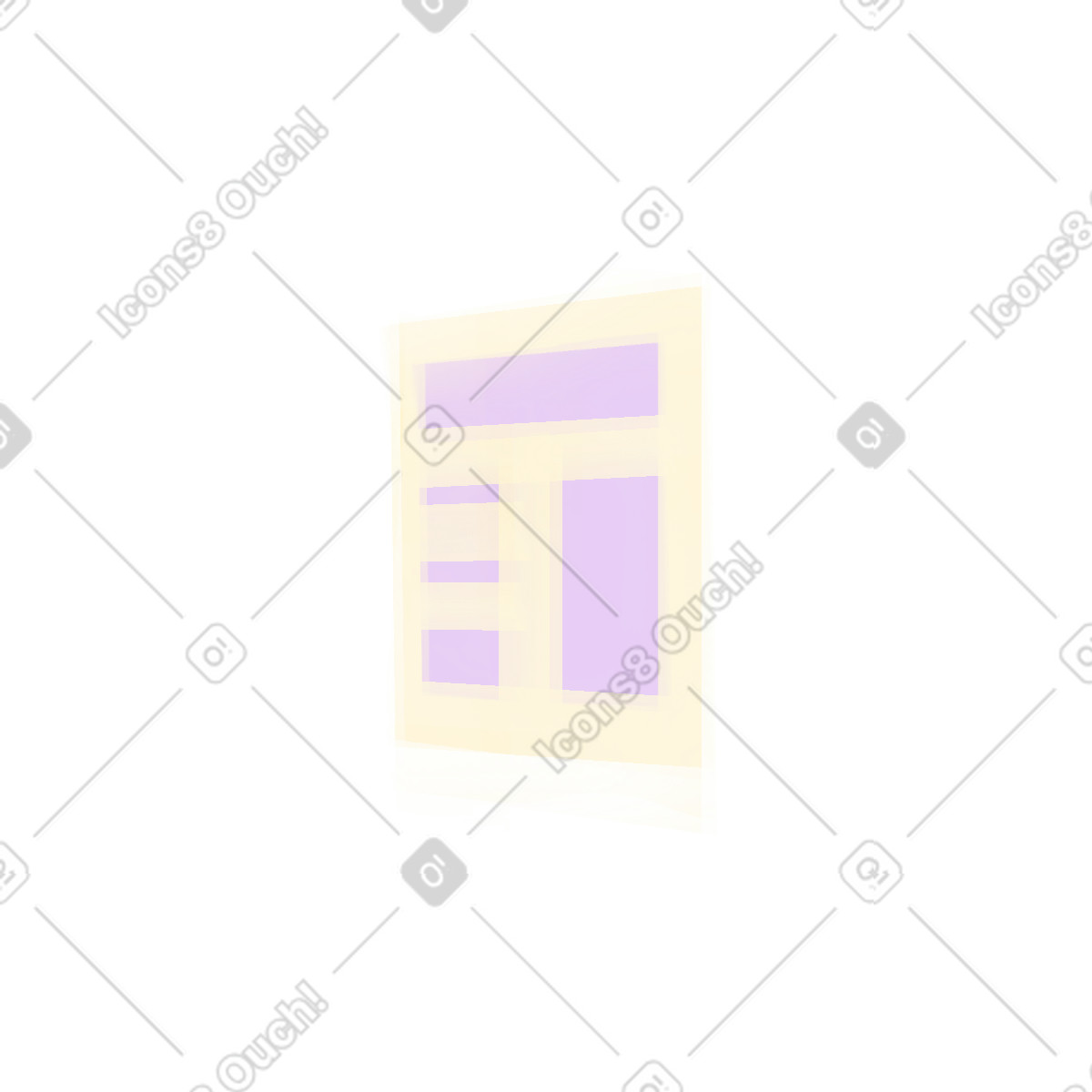 Document illustration in PNG, SVG