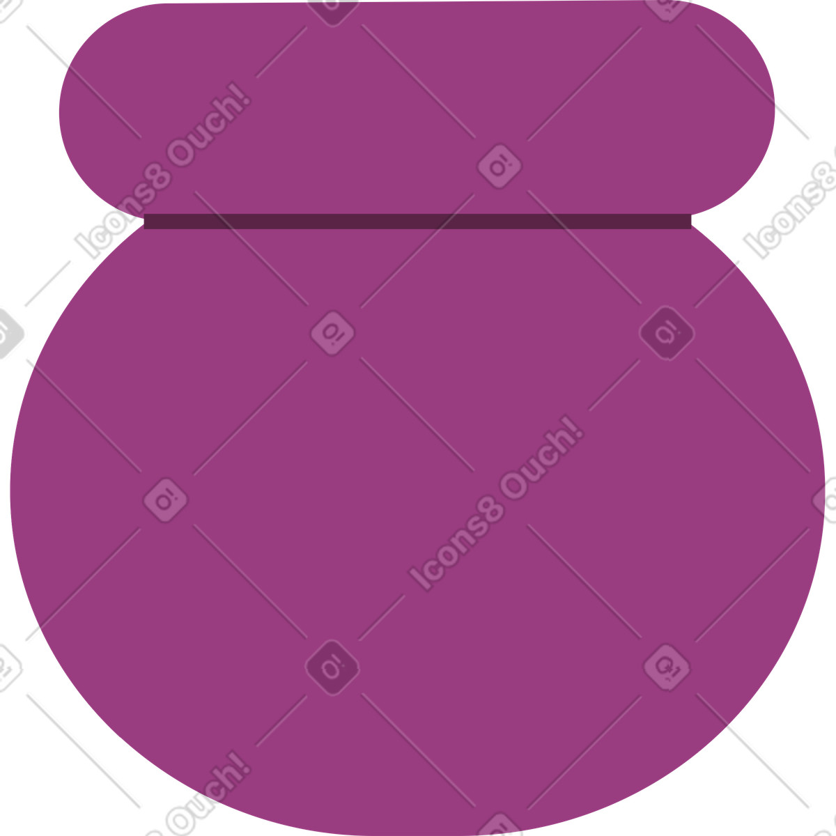 Ilustração de Tinteiro em no estilo Sammy para baixar em PNG, SVG