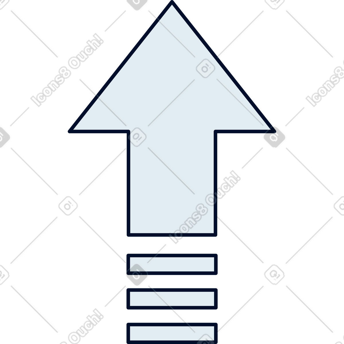 Ilustración Flecha en estilo Teal a descargar en PNG y SVG