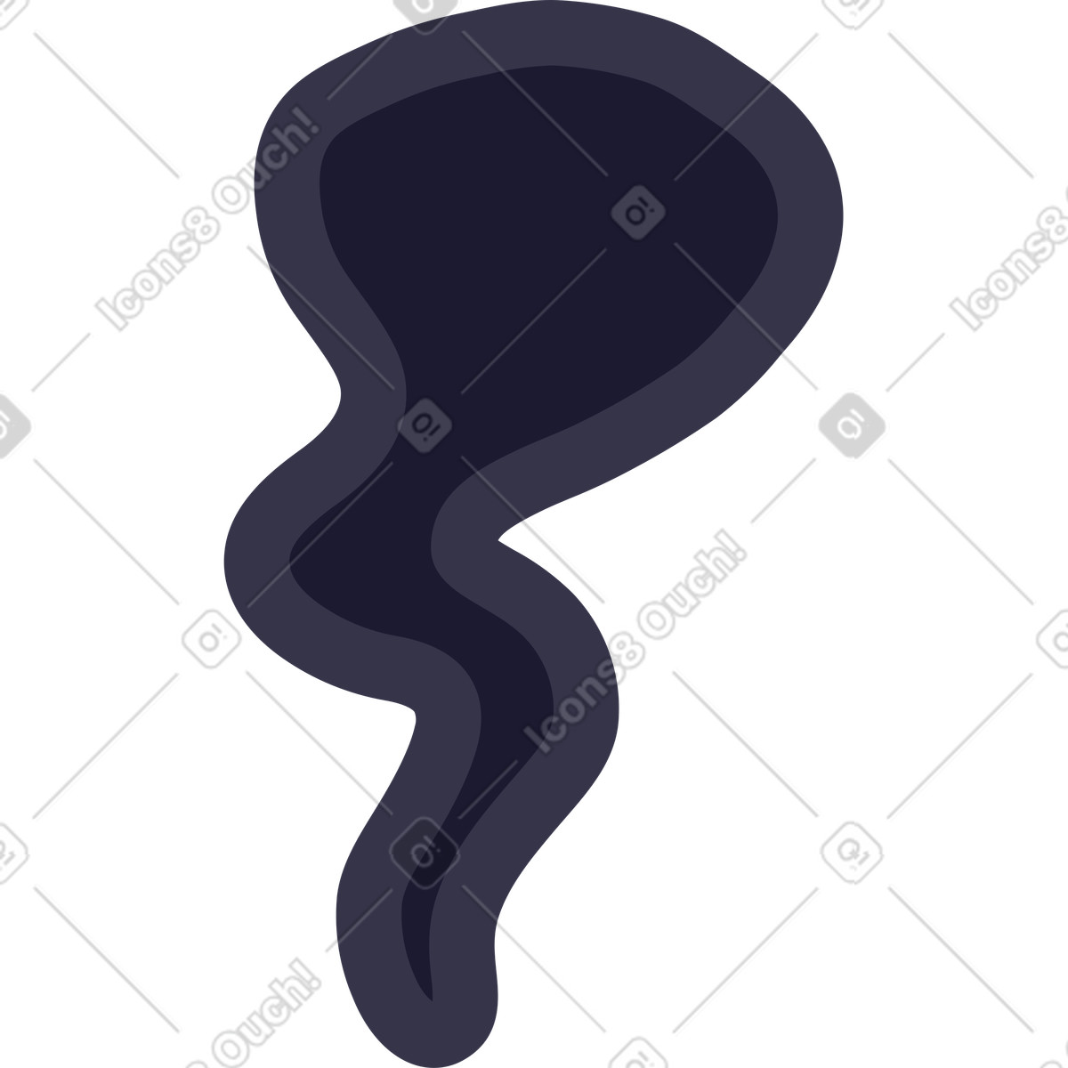 Иллюстрация Дым в стиле Stripy — скачать в форматах PNG, SVG