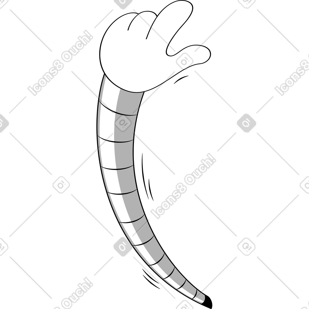 Иллюстрация Arm в стиле Looney — скачать в форматах PNG, SVG