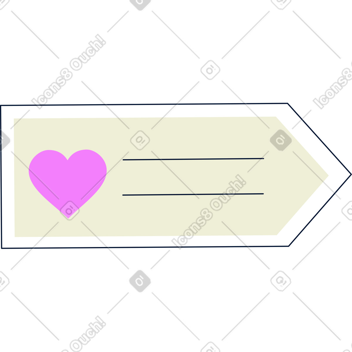 Cubes スタイルの グリーティングカード のイラストをPNG、SVG形式でダウンロード
