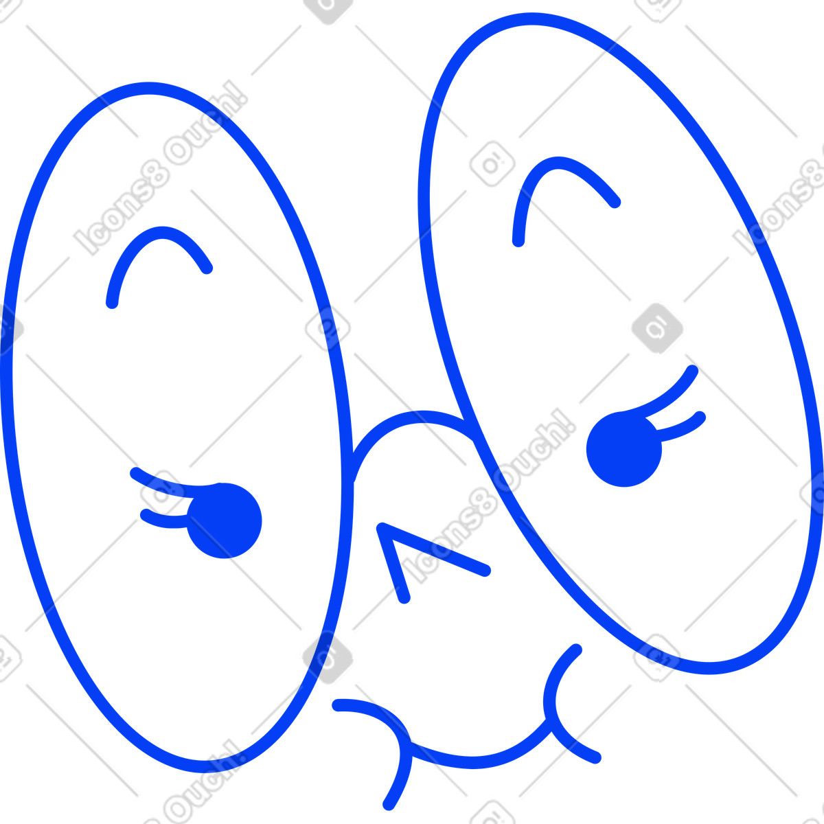 Buddy 스타일의 얼굴 일러스트레이션 PNG, SVG 다운로드