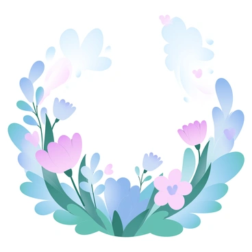 A garden filled with a variety of colorful flowers in full bloom, surrounded by lush greenery. In the scene, spirits of all shapes and sizes are seen floating gracefully among the flowers. Some spirits have soft, flowing forms, while others are more ethereal and wispy. The garden is bathed in gentle, gradient pastel colors, highlighting the beauty of the flora and the presence of the spirits. A gentle breeze seems to cause the flowers to sway slightly, creating a sense of harmony in the garden.