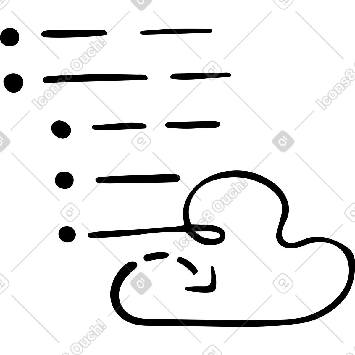 Code and cloud illustration in PNG, SVG