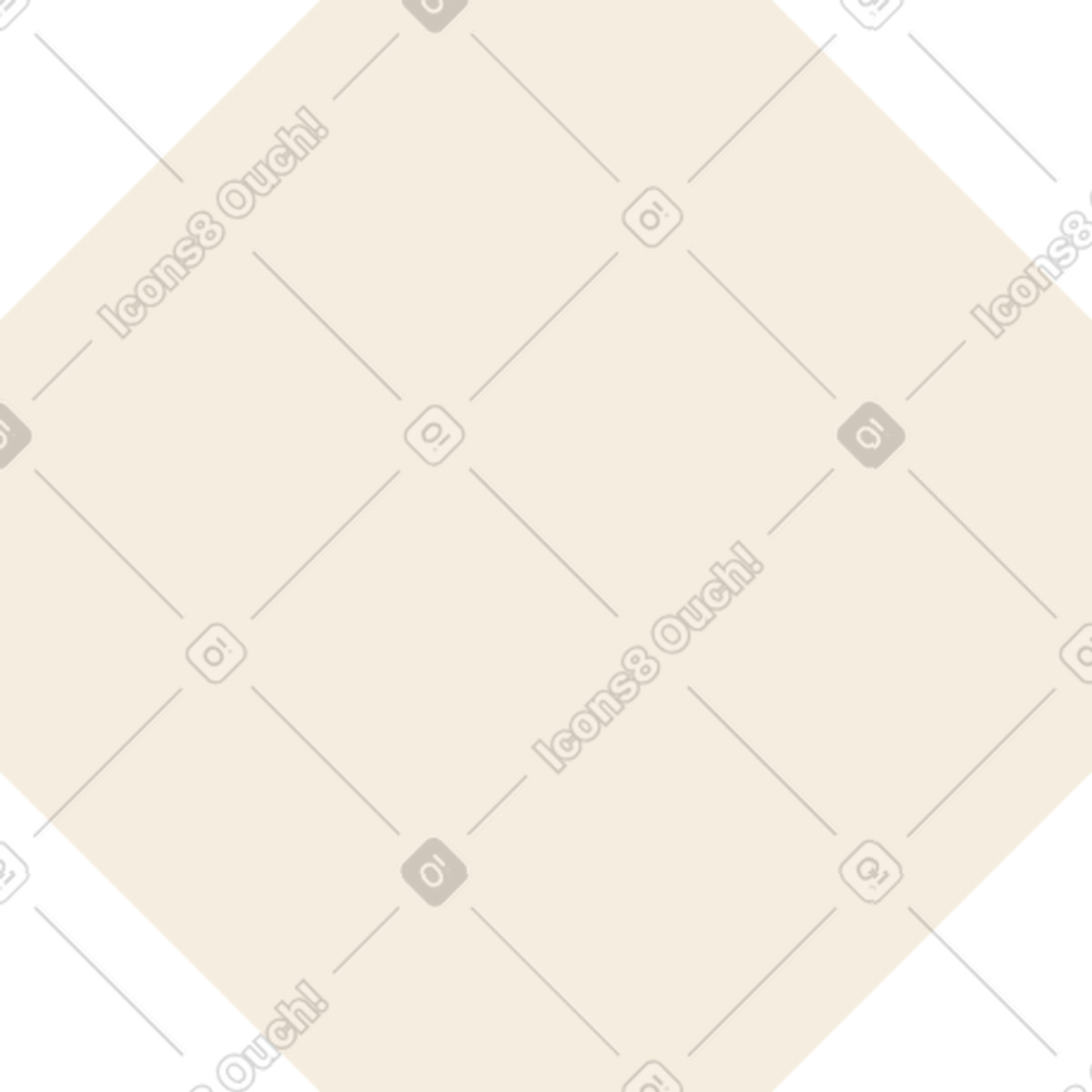 Ilustração de Beige octagon em no estilo Pale para baixar em PNG, SVG
