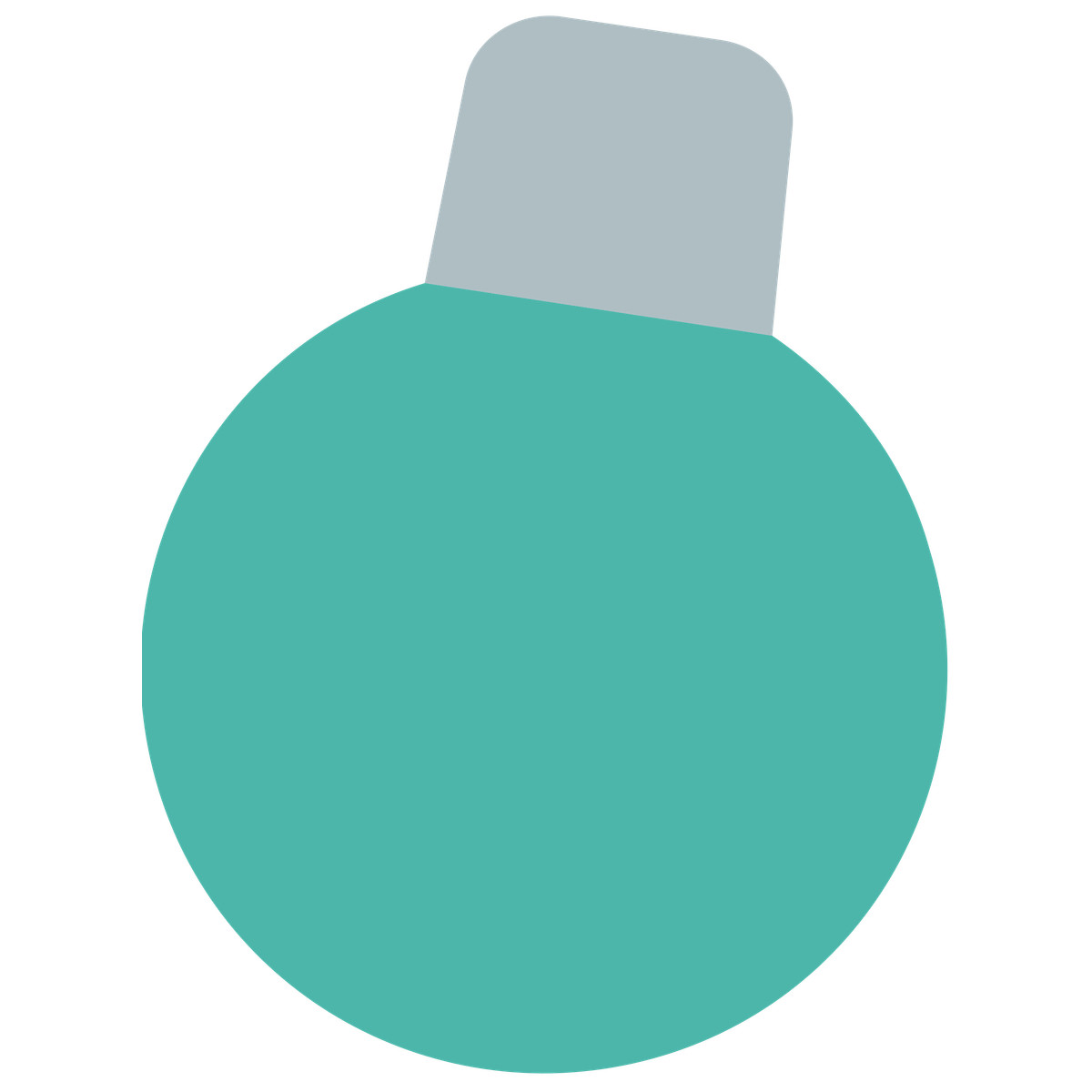 下载 Fogg 风格的 Green light bulb 插画，支持 PNG、SVG 格式