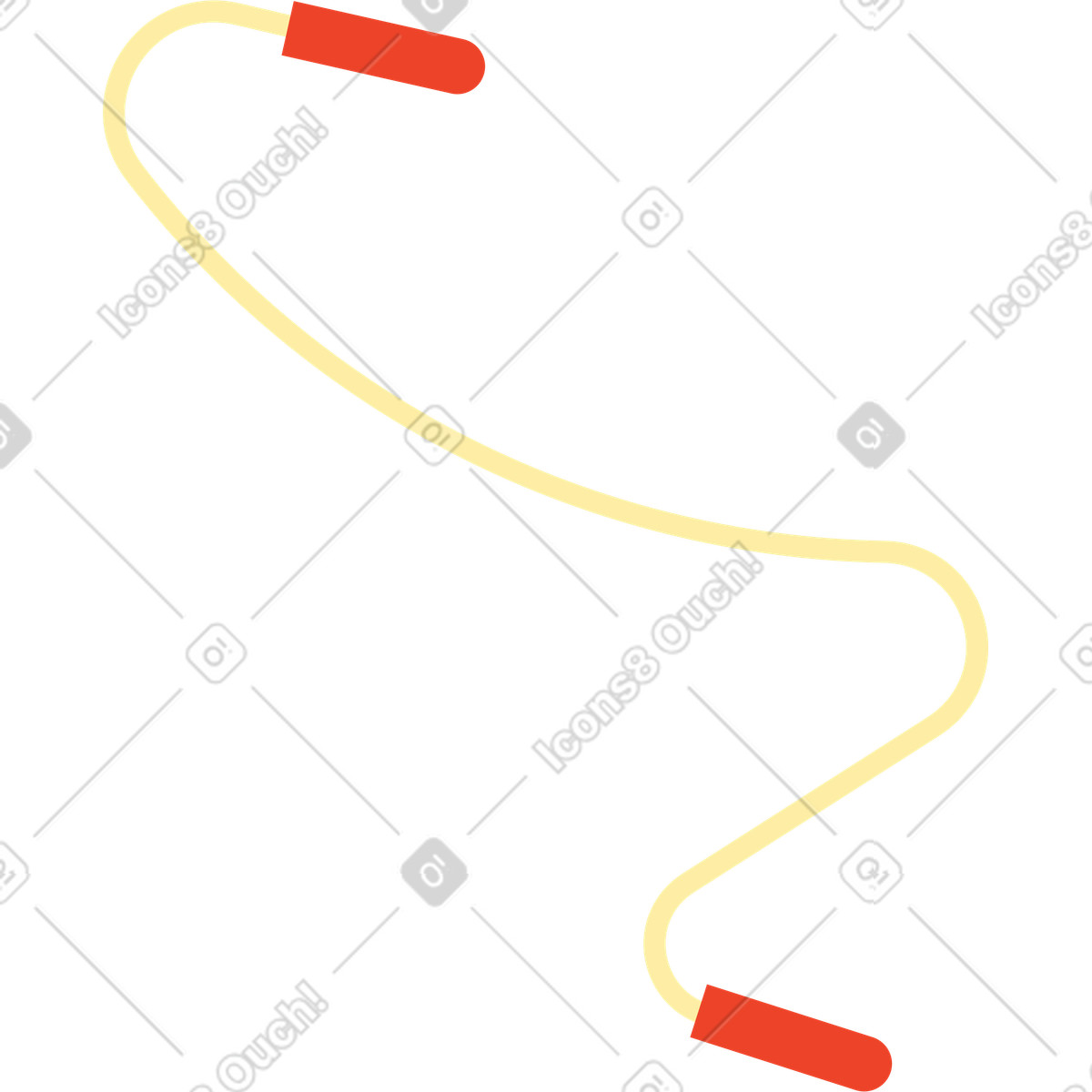 Springseil-Illustration im Polar-Stil als Download in PNG, SVG