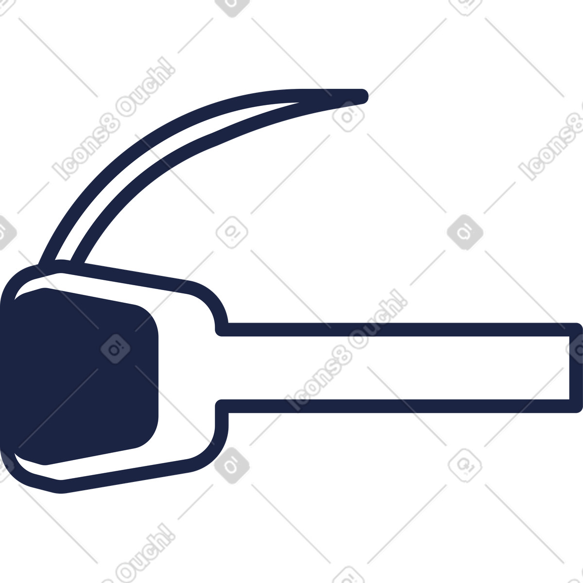 Occhiali vr illustrazione in stile Urban Line scarica in PNG, SVG