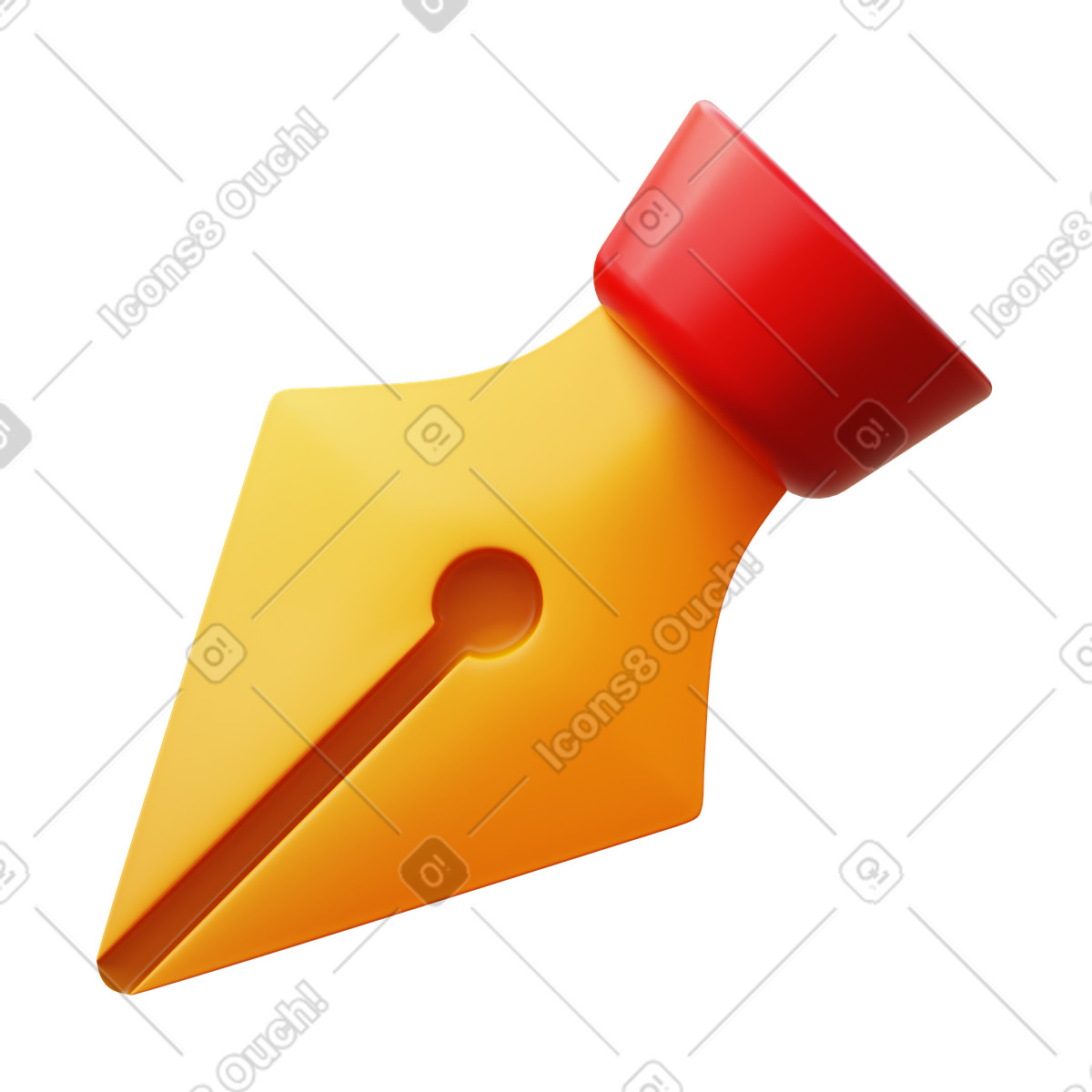 下载 3D Fluency 风格的 Pen 插画，支持 PNG、SVG 格式