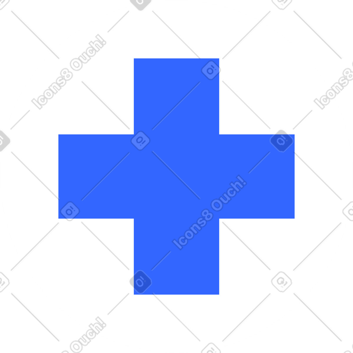 下载 Lounge 风格的 医疗十字圈 插画，支持 PNG、SVG 格式