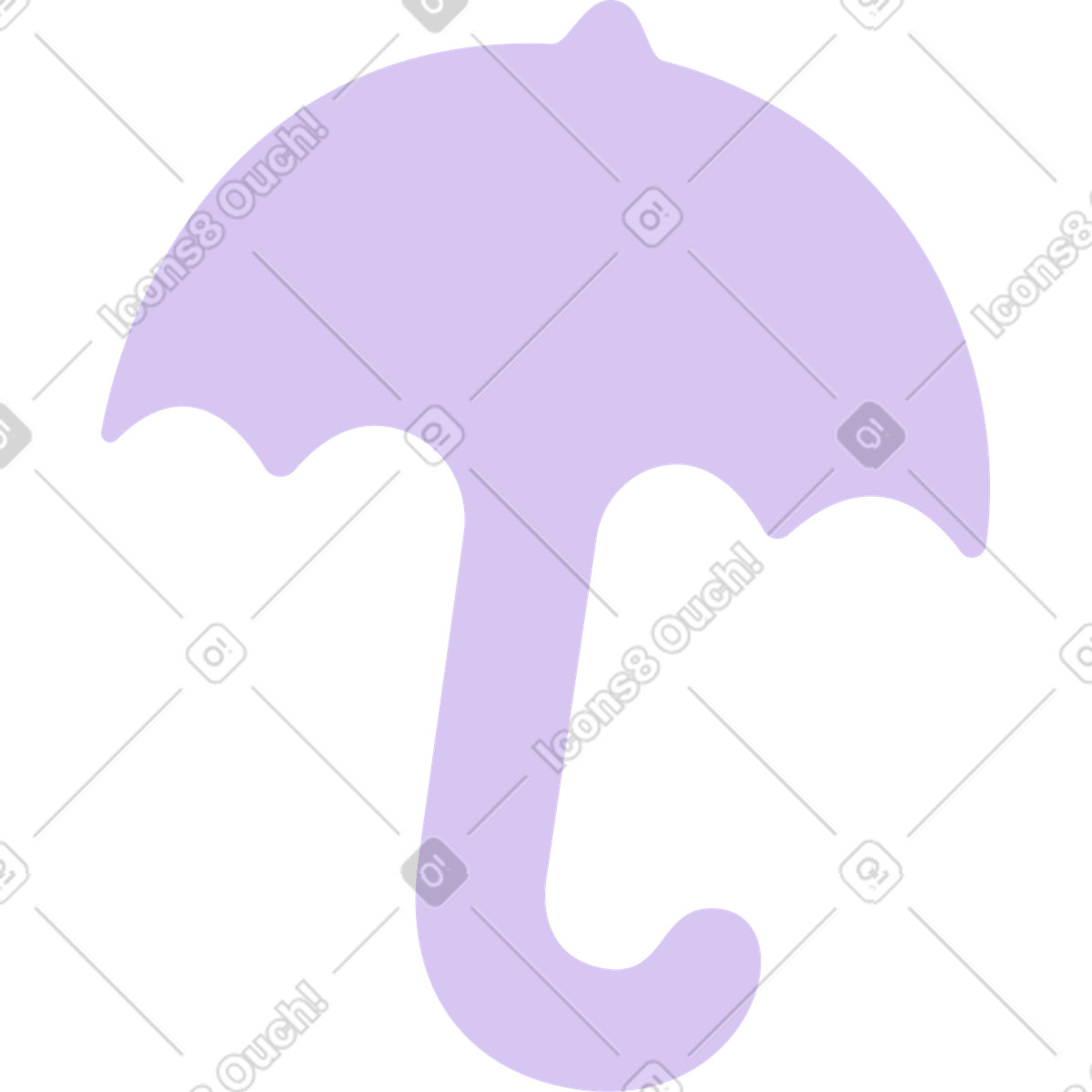 下载 Sammy Line 风格的 伞 插画，支持 PNG、SVG 格式