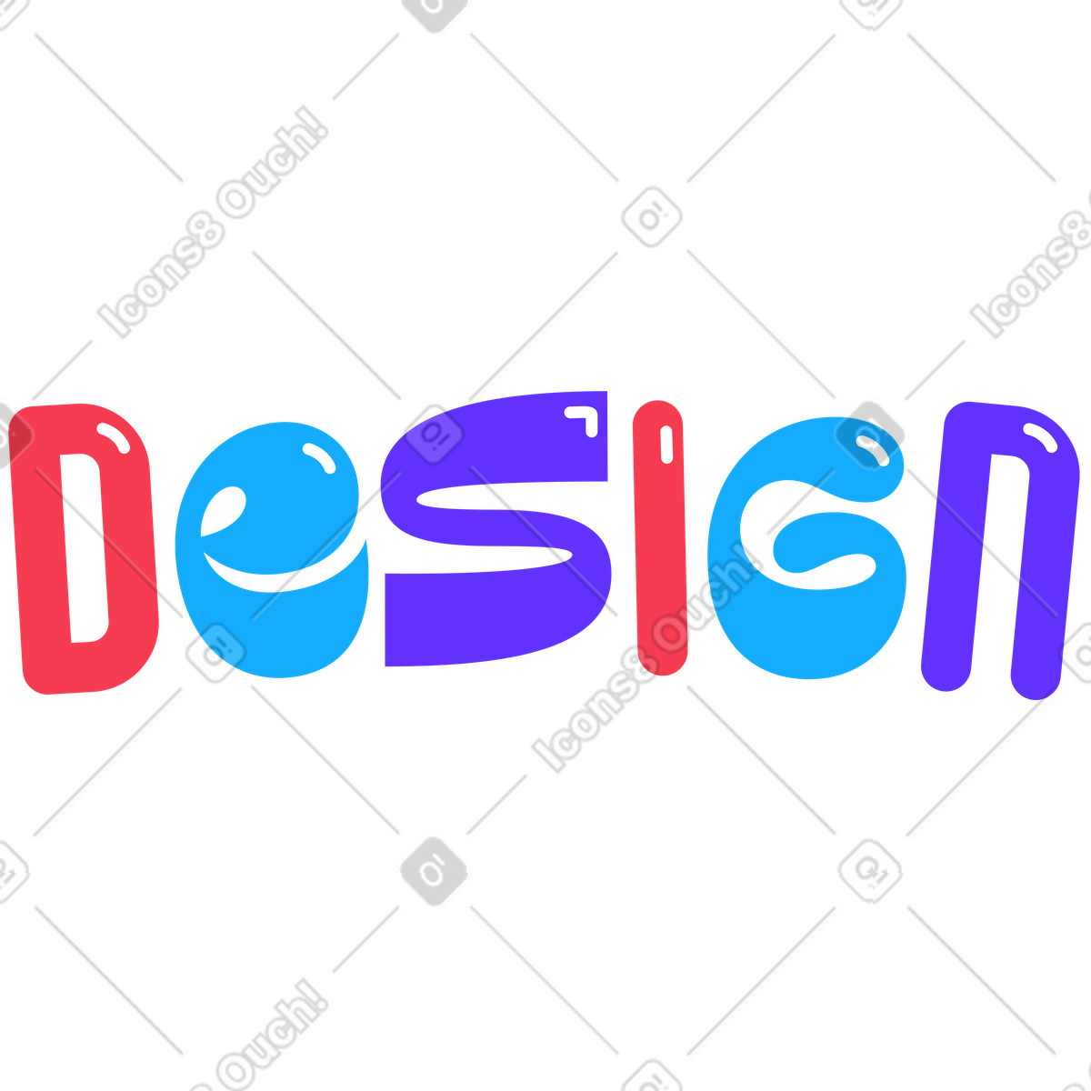 Schriftdesign in verschiedenen buchstabenstilen-Illustration im Lettering-Stil als Download PNG, SVG