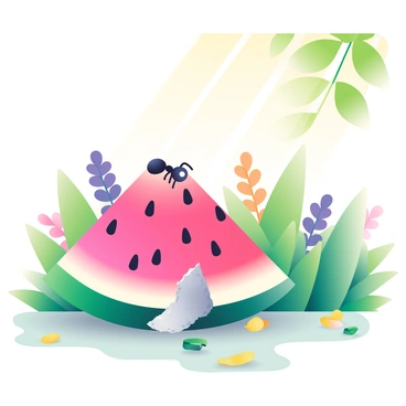 Watermelon slice