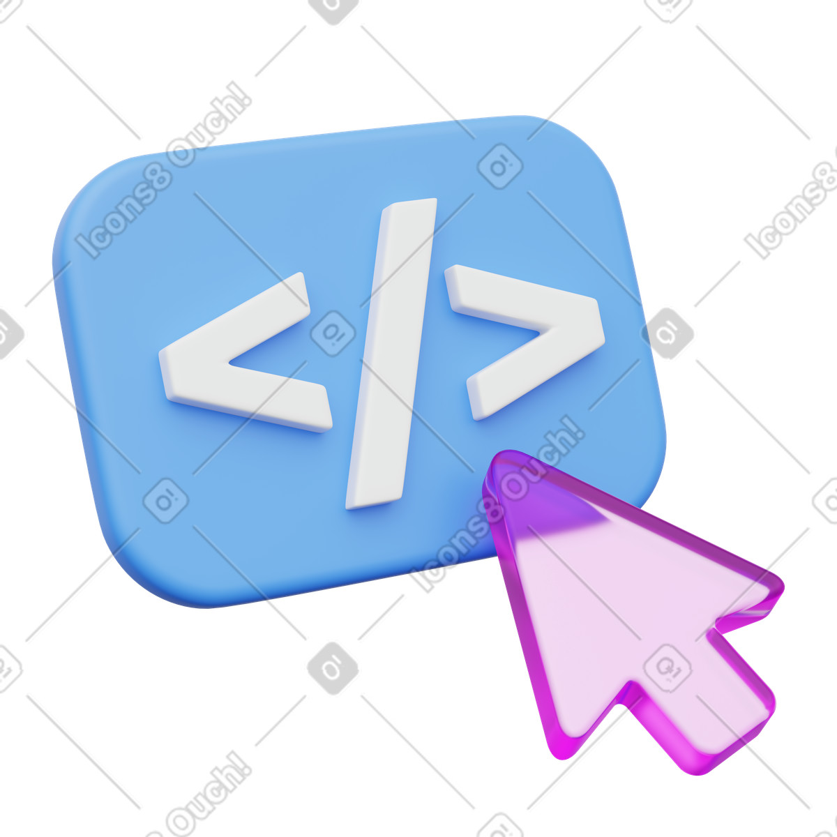 Programming, Code syntax, Developer tools illustration in PNG, SVG
