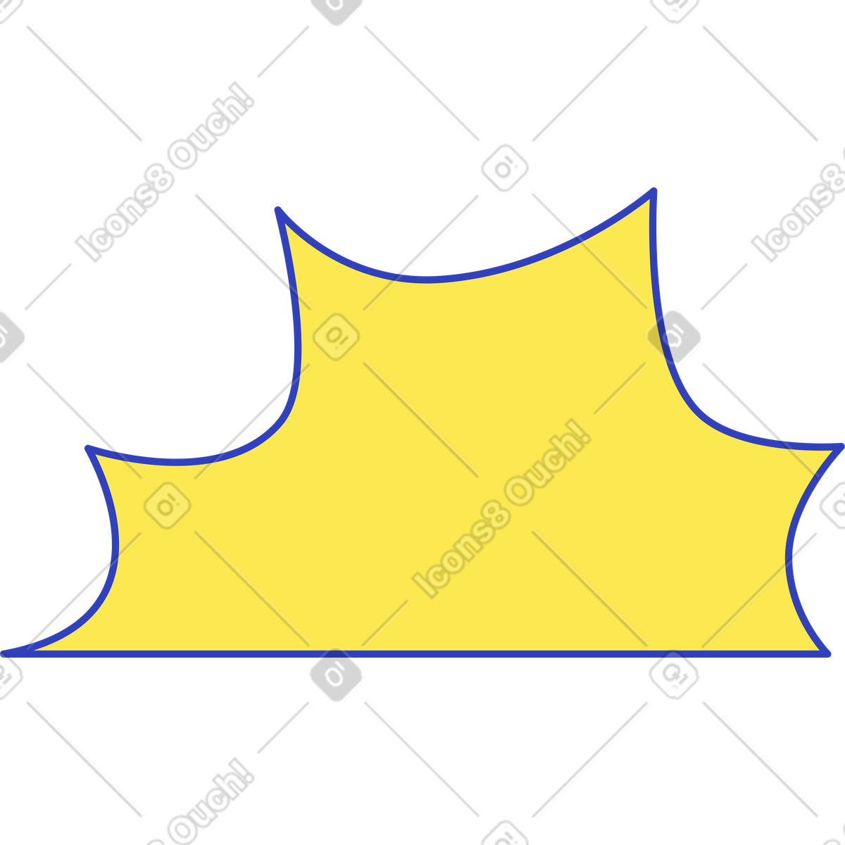 Frame illustration in Eyeful style download in PNG, SVG