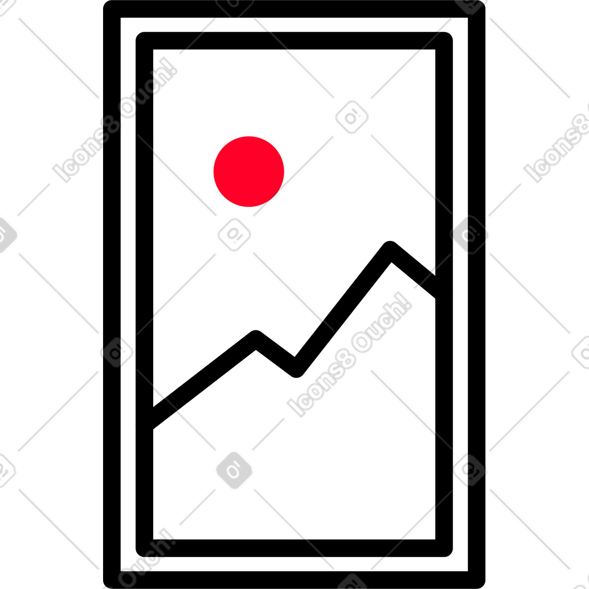 Иллюстрация Картина в стиле Transistor — скачать в форматах PNG, SVG