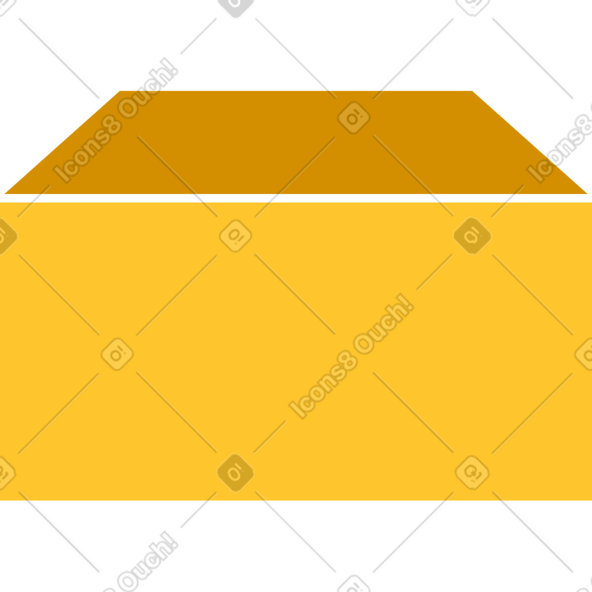 Illustration Boîte dans le style Rush à télécharger aux formats PNG, SVG
