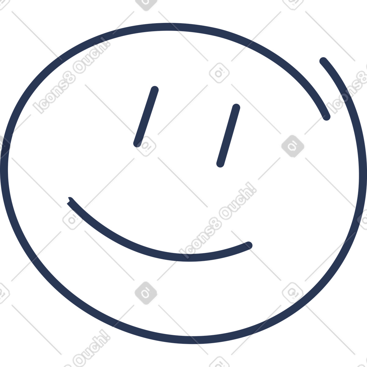 Emoji illustration in Lucent style download in PNG, SVG