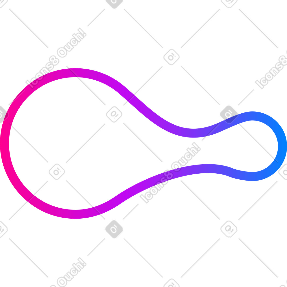 Gradient illustration in PNG, SVG