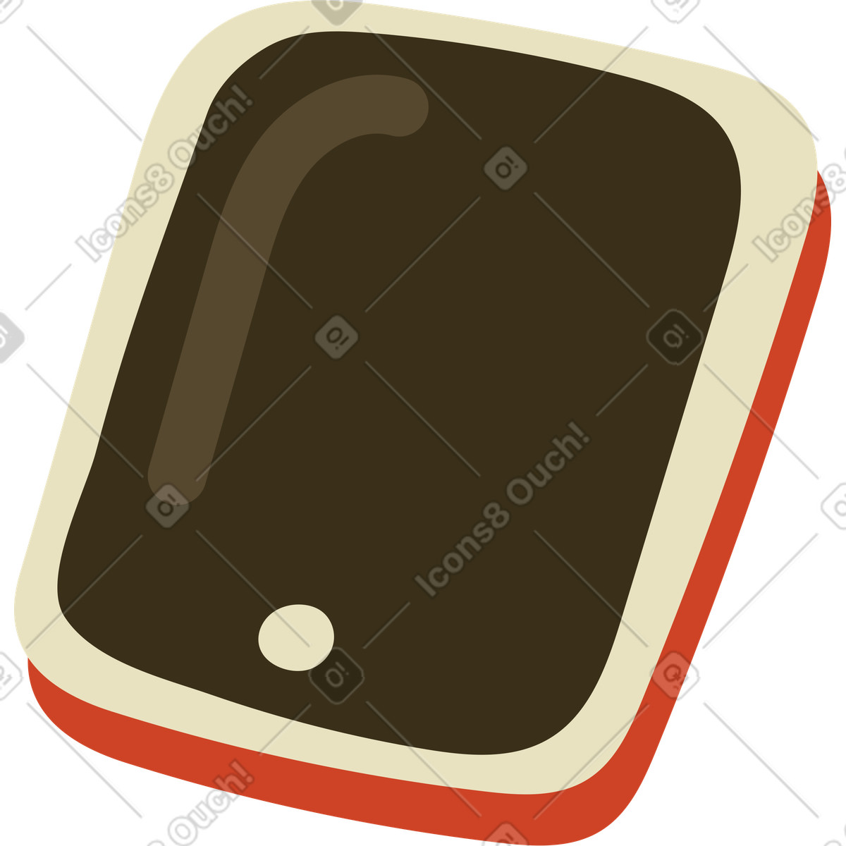 Illustration Tablette dans le style Arabica à télécharger aux formats PNG, SVG