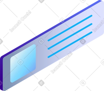 Panneau d'information avec texte PNG, SVG