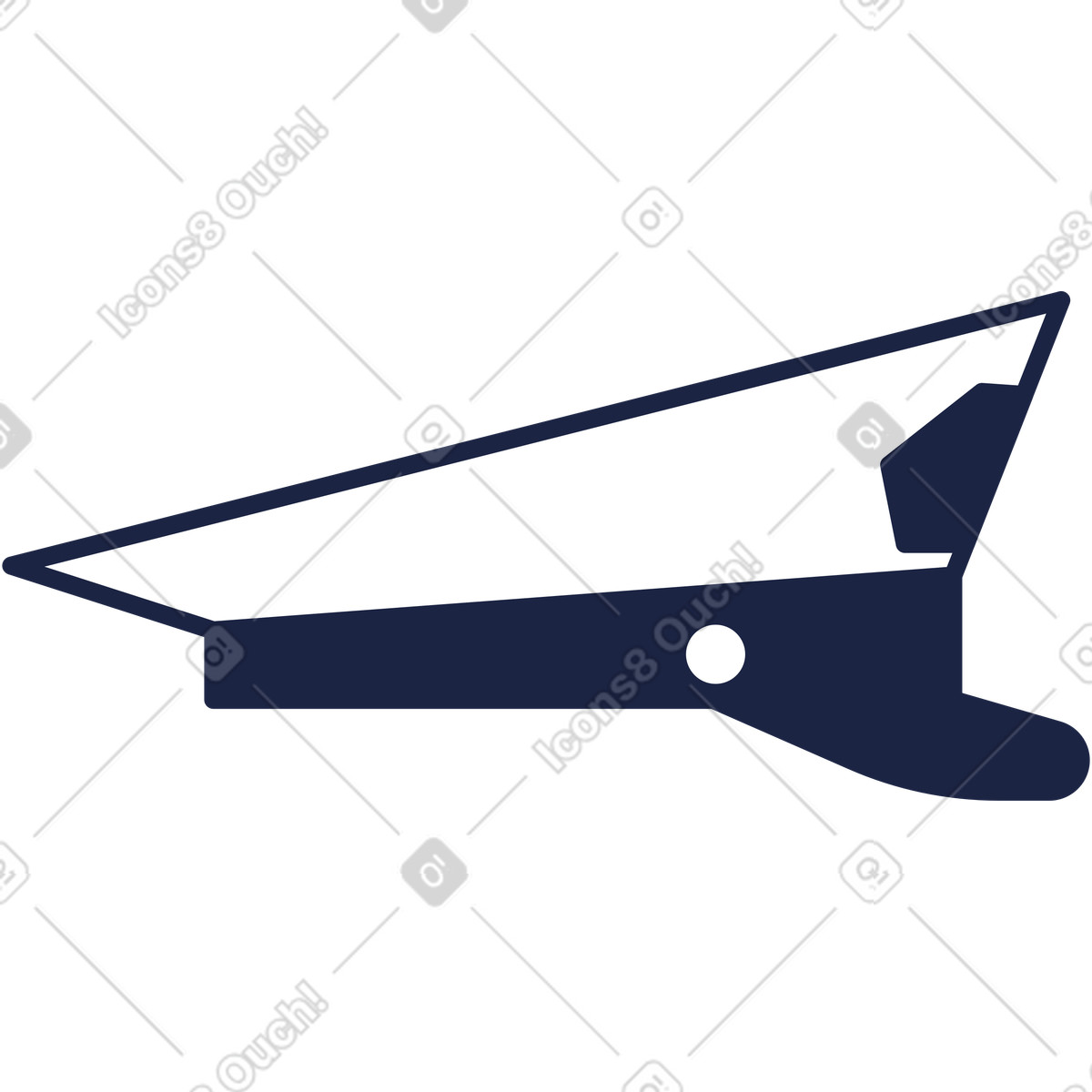 Police cap illustration in Urban Line style download in PNG, SVG