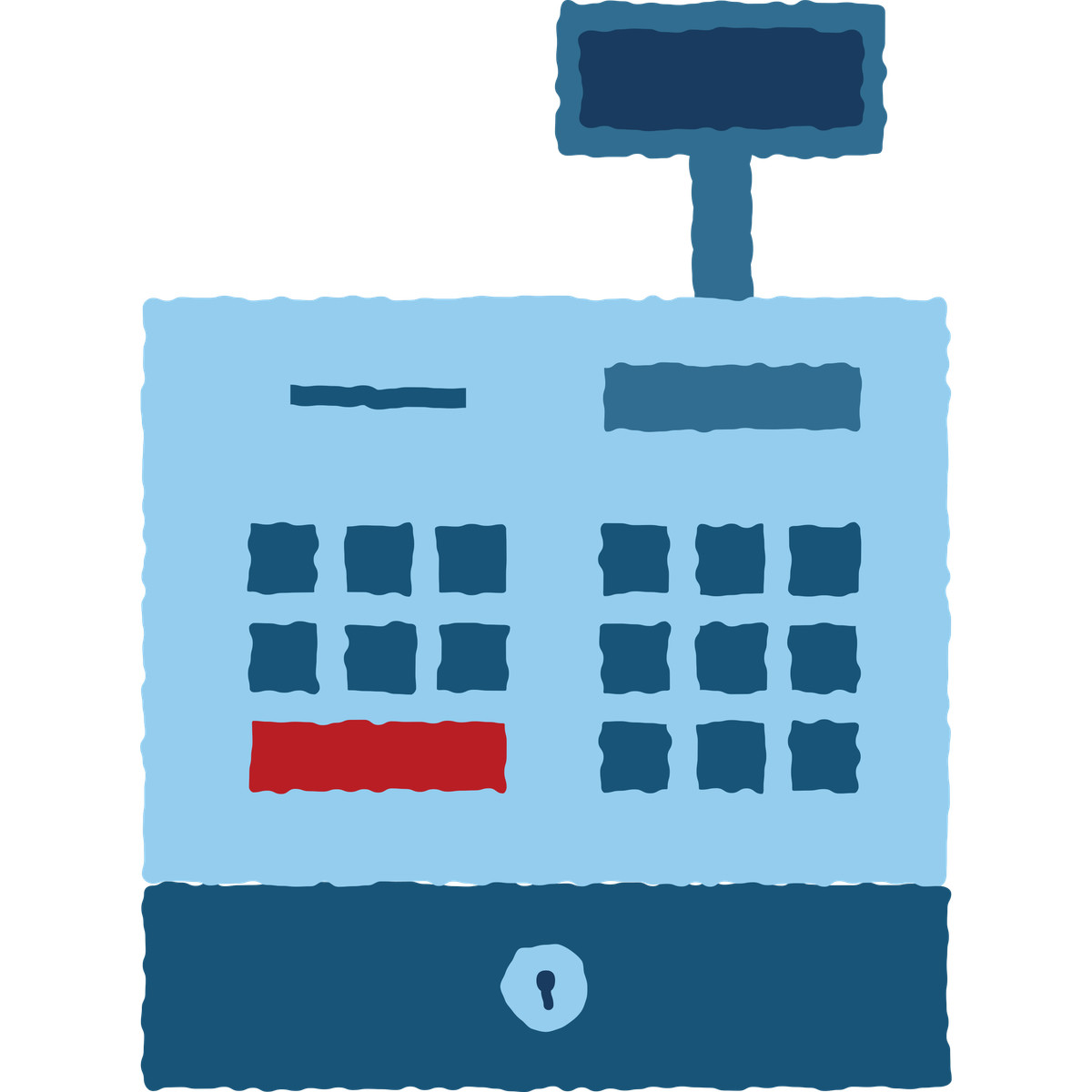 Ilustración Cash machine en estilo Cherry a descargar en PNG y SVG