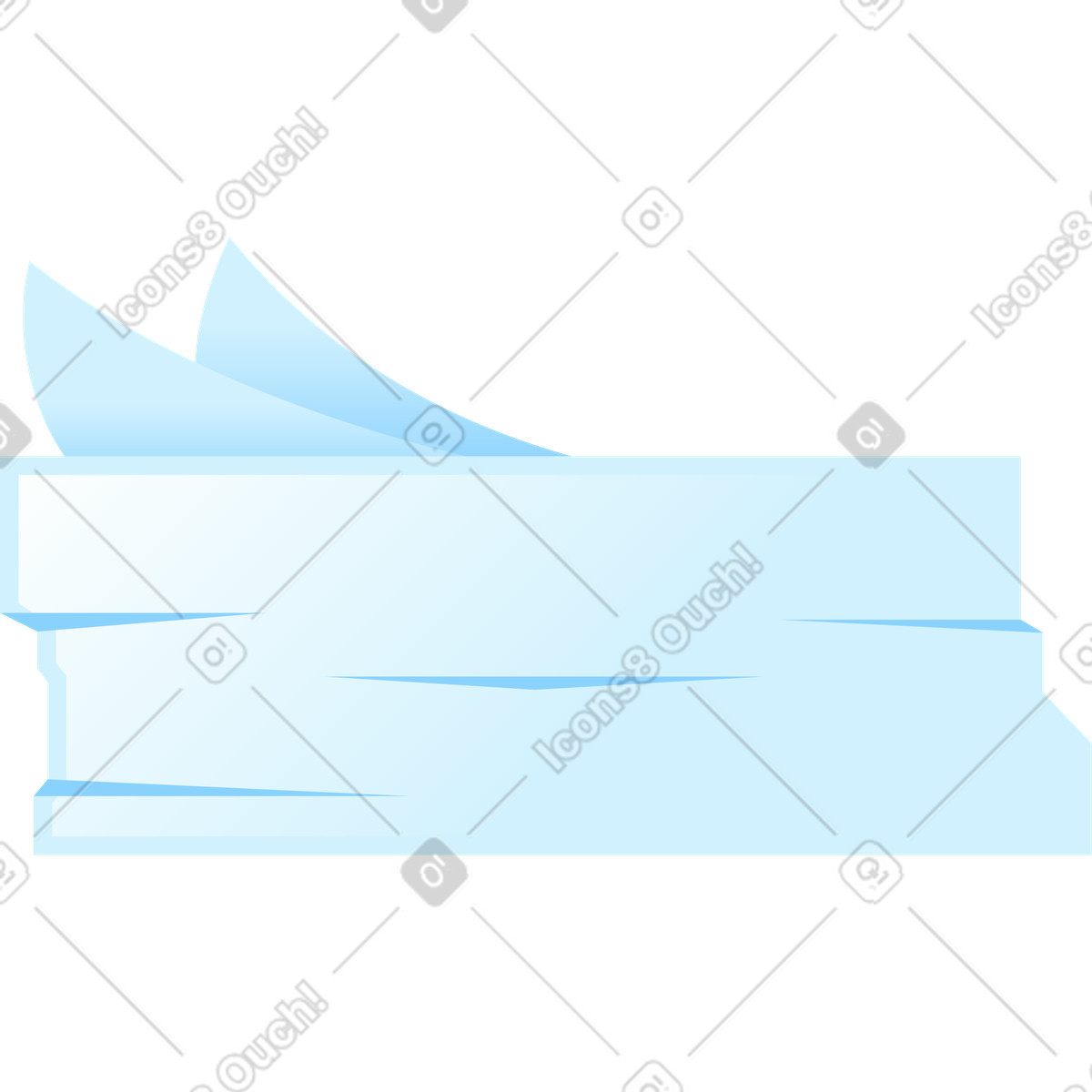 Stapel papier-Illustration im Glossy-Stil als Download in PNG, SVG