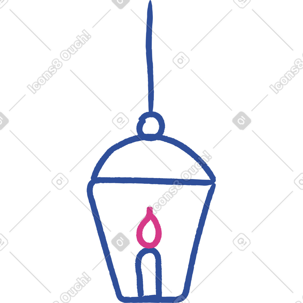 Ilustração de Lâmpada halloween em no estilo Lime para baixar em PNG, SVG