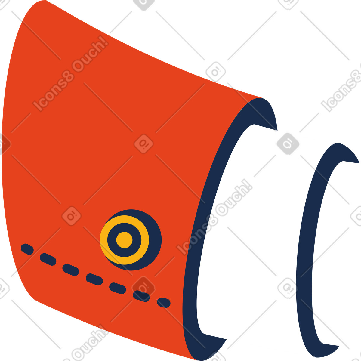 Sleeve illustration featuring forearm details in free clipart PNG