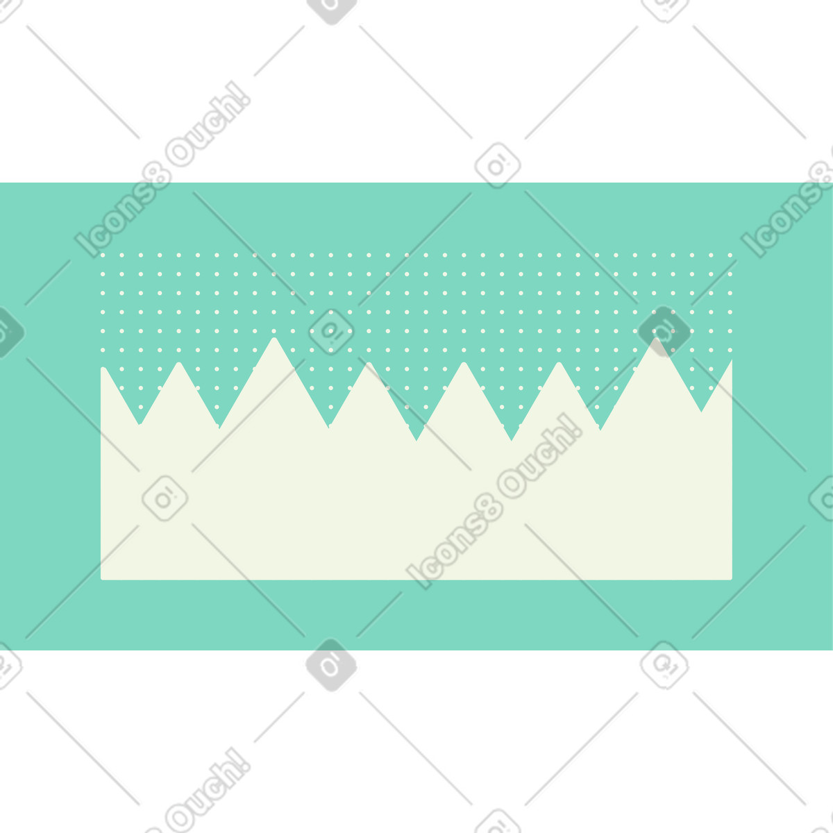 Wald-Illustration im Abstract-Stil als Download in PNG, SVG
