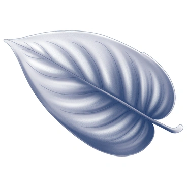 A focus on the intricate vein patterns on a large coffee plant leaf