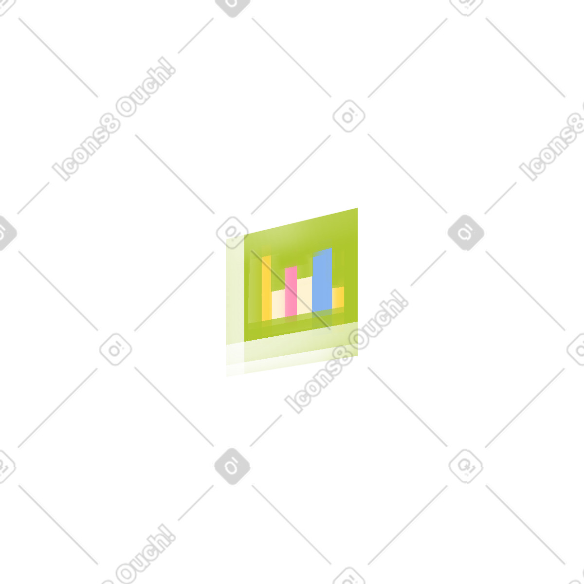 Graph illustration in PNG, SVG