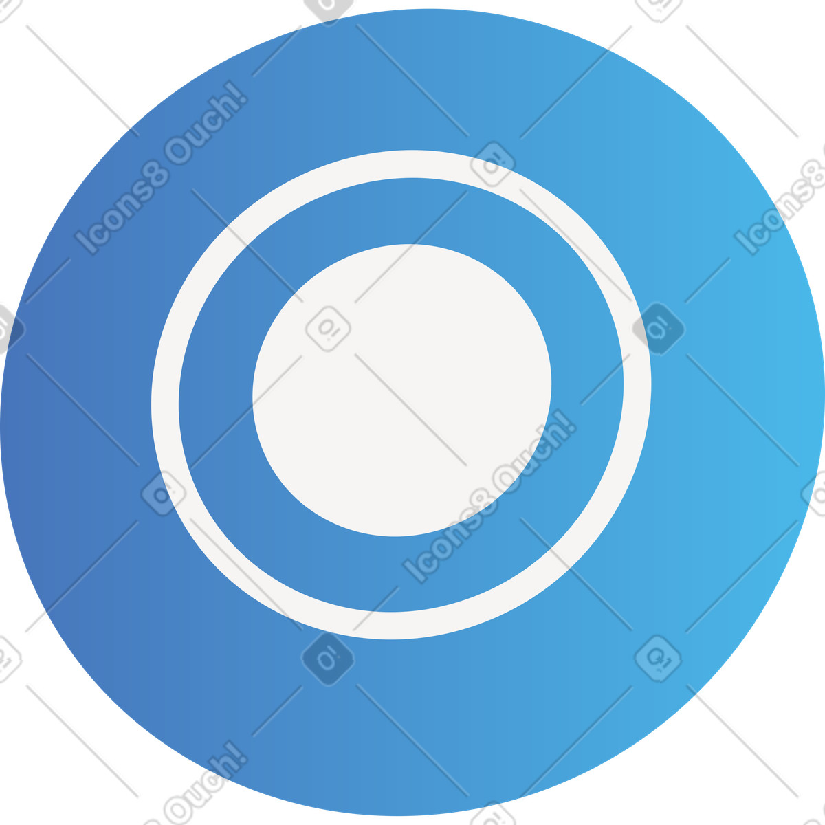 Record icon illustration in Quantum style download in PNG, SVG