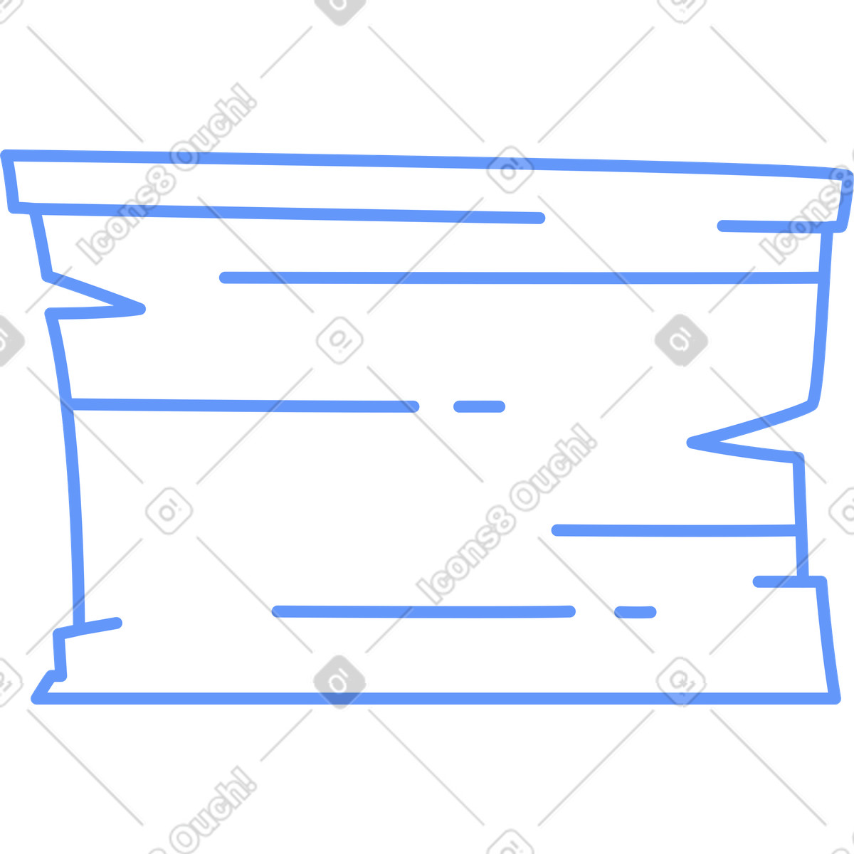 Papiere-Illustration im Plain-Stil als Download in PNG, SVG