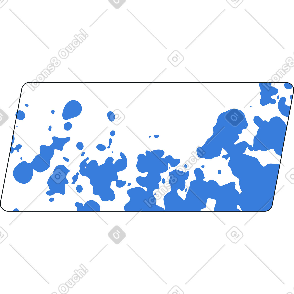Frame with dots illustration in Midnight style download in PNG, SVG