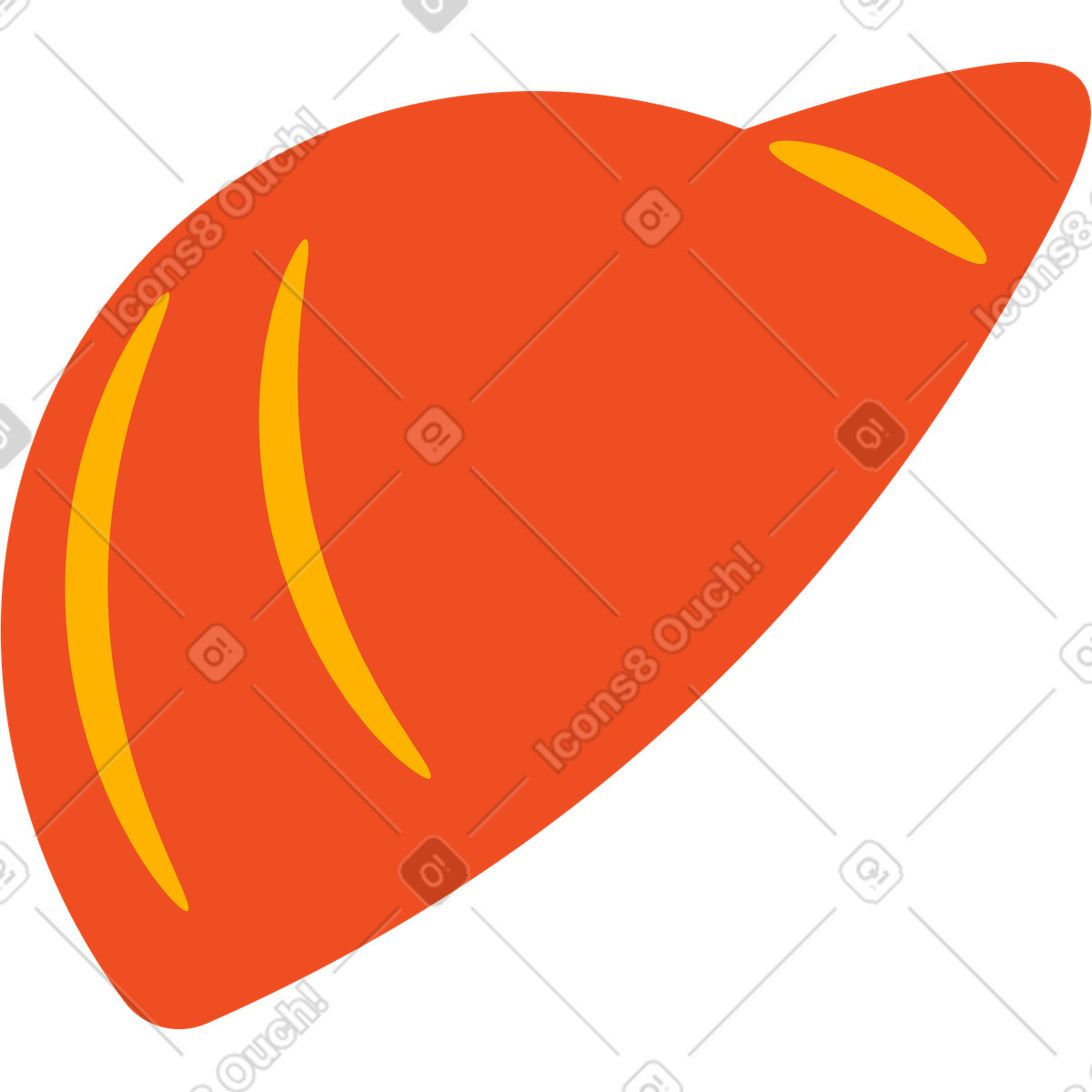 Flame スタイルの Helmet のイラストをPNG、SVG形式でダウンロード