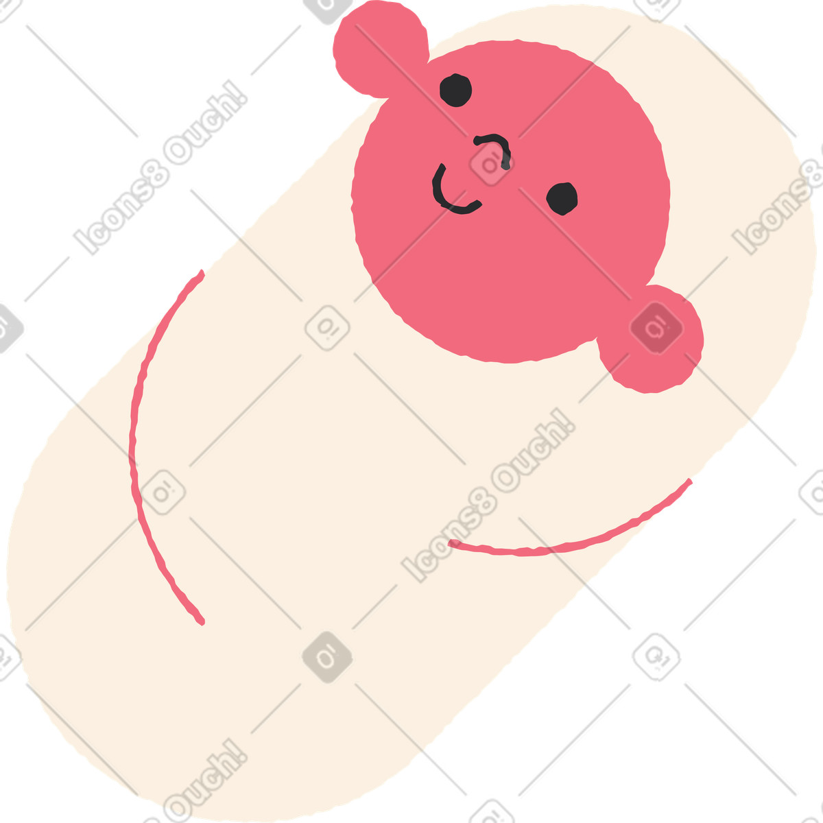 下载 Pablo 风格的 宝宝 插画，支持 PNG、SVG 格式