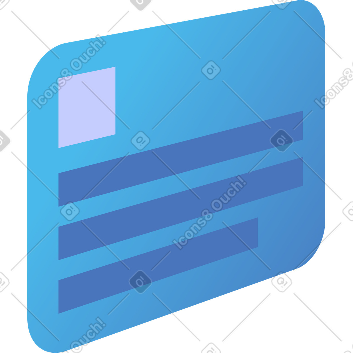 Frame with text illustration in Quantum style download in PNG, SVG