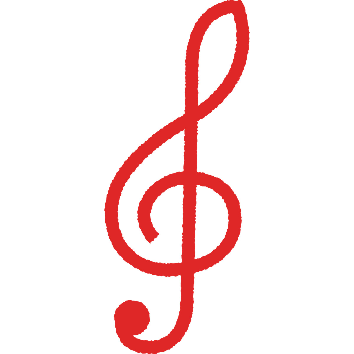 Music note illustration in Cherry style download in PNG, SVG