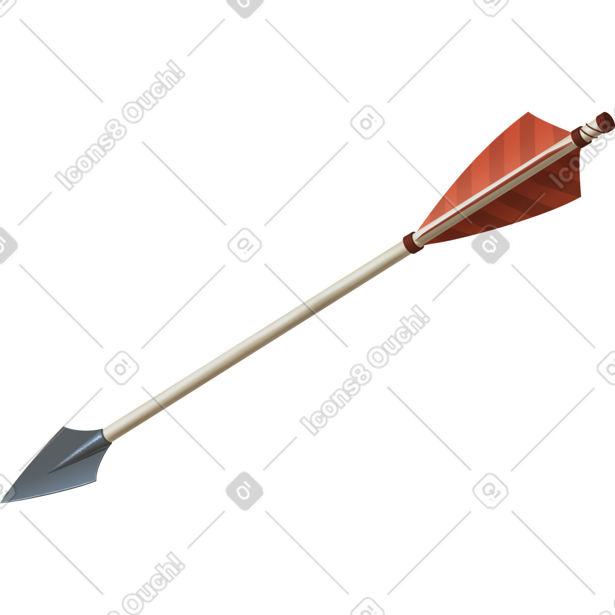 Ilustración Arrow en estilo Props a descargar en PNG y SVG