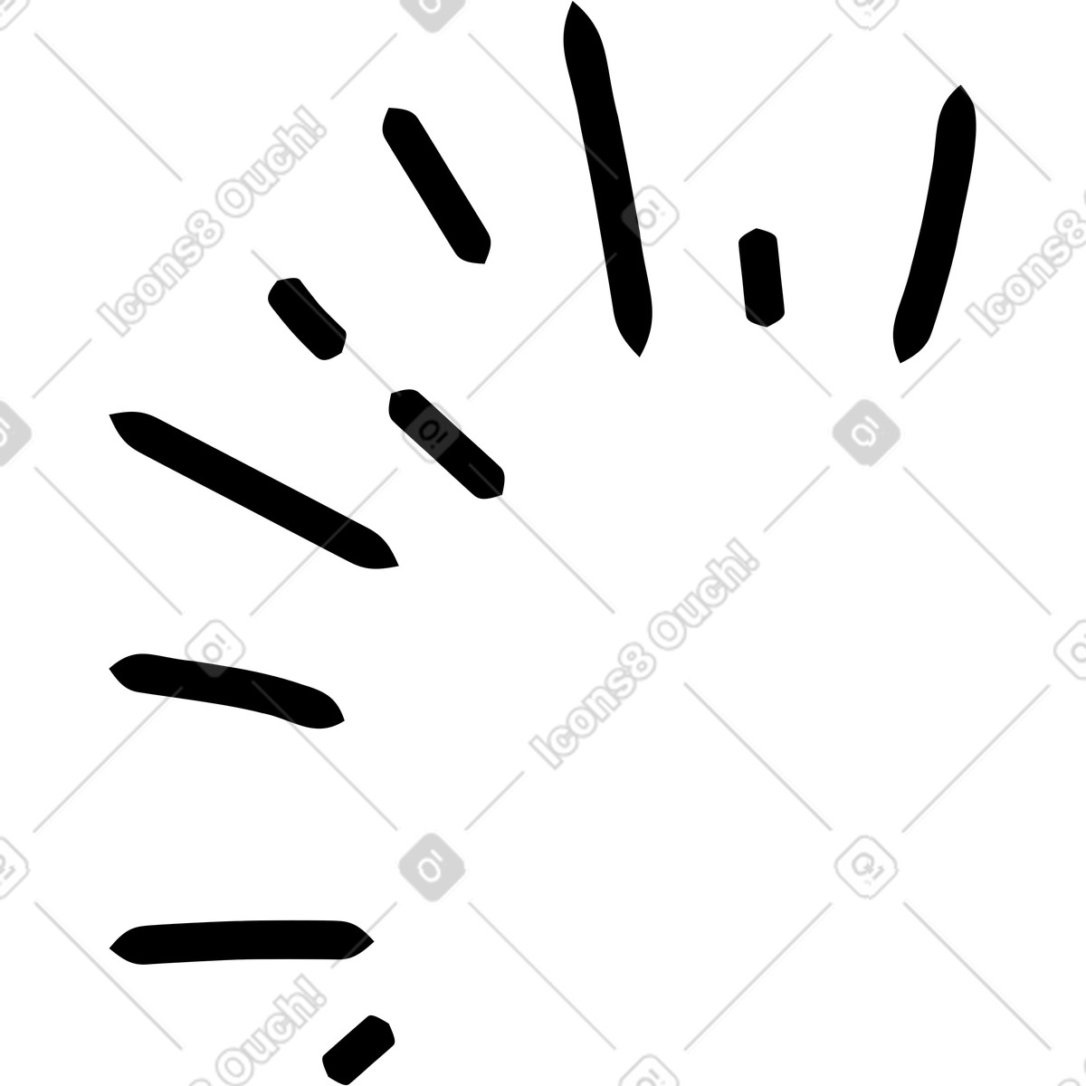 Twirl スタイルの 層状の水しぶき のイラストをPNG、SVG形式でダウンロード