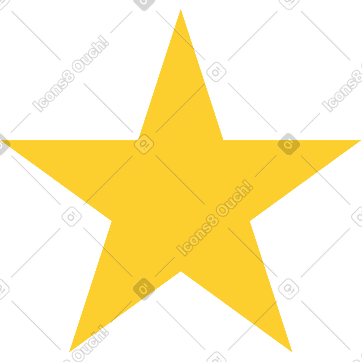 Taxi 스타일의 별 모양 일러스트레이션 PNG, SVG 다운로드
