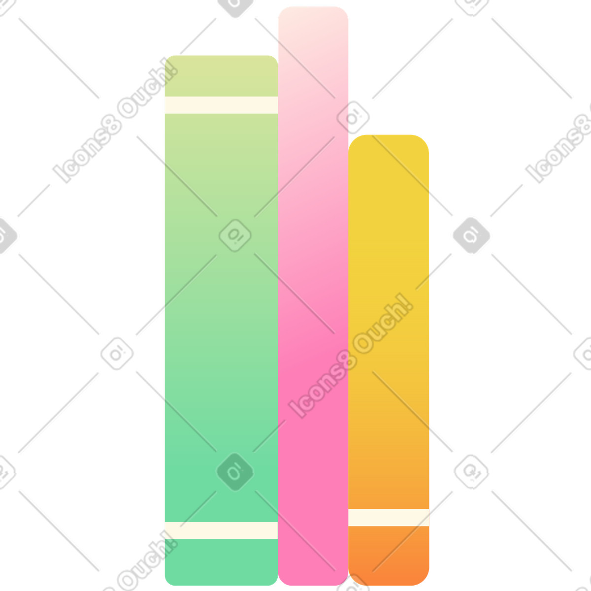Ilustração de Livros em no estilo Beam para baixar em PNG, SVG