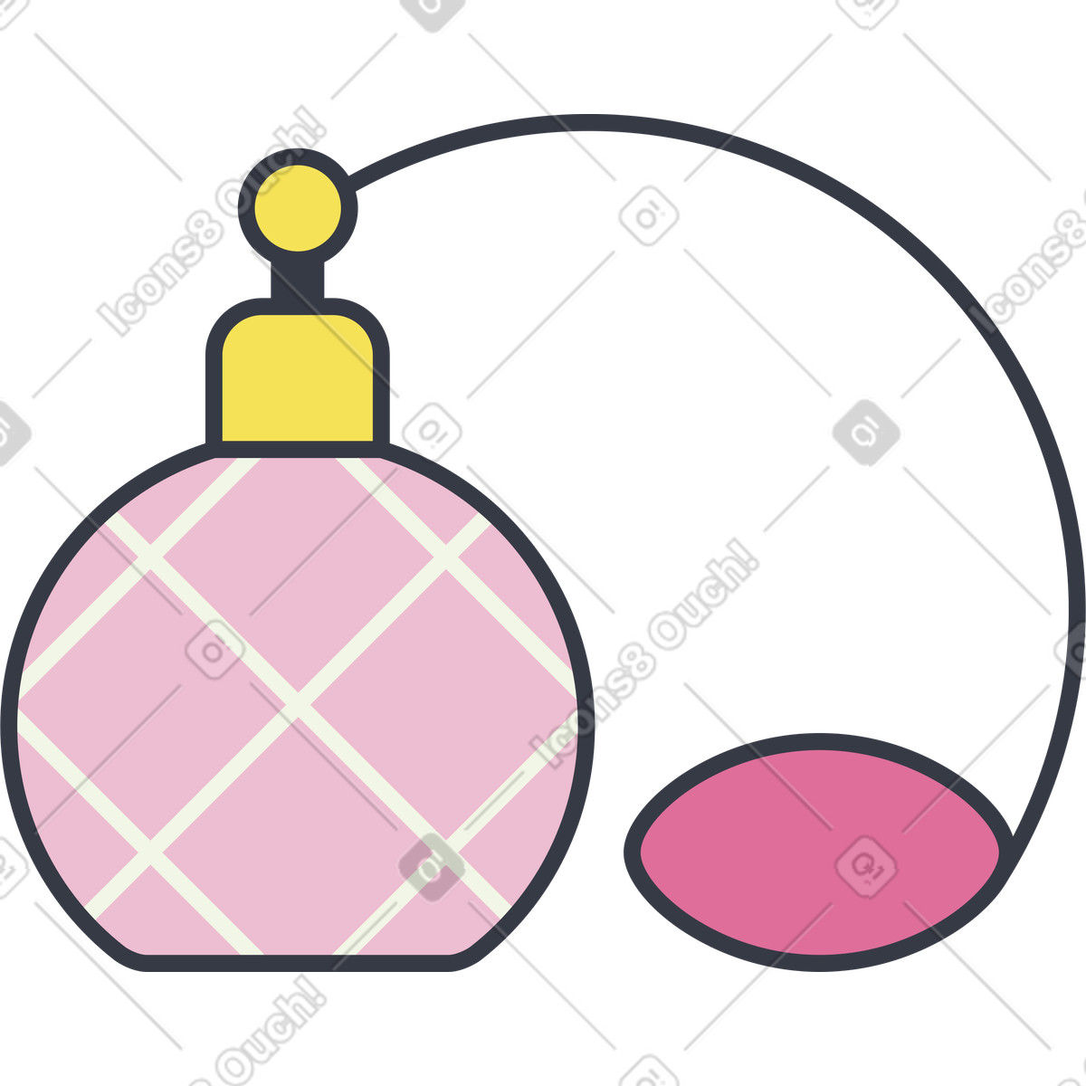 下载 Abstract 风格的 香水 插画，支持 PNG、SVG 格式